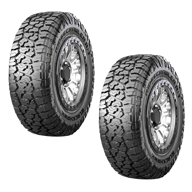 35X12.5 R18 Blackhawk Ridgecrawler R/T 12C Lt 128 Q