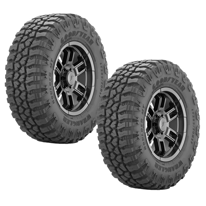 33X12.5 R20 Goodyear Wrangler Boulder Mt F 12C Lt 119 Q